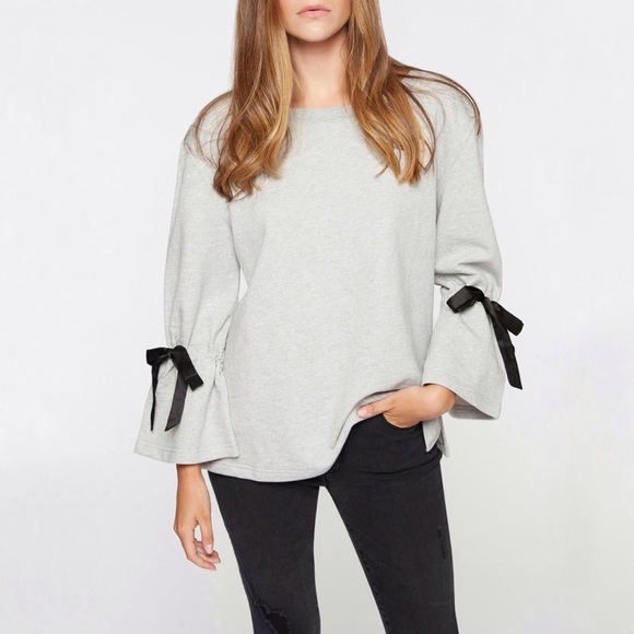 Sanctuary Tops - Sanctuary Bell Sleeve Tierney Sweatshirt